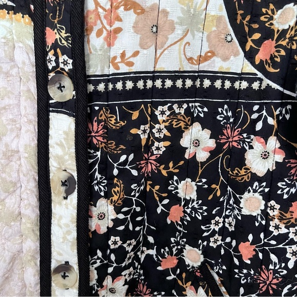 Anthropologie Patchwork Quilted Shirt Jacket - Picture 7 of 10